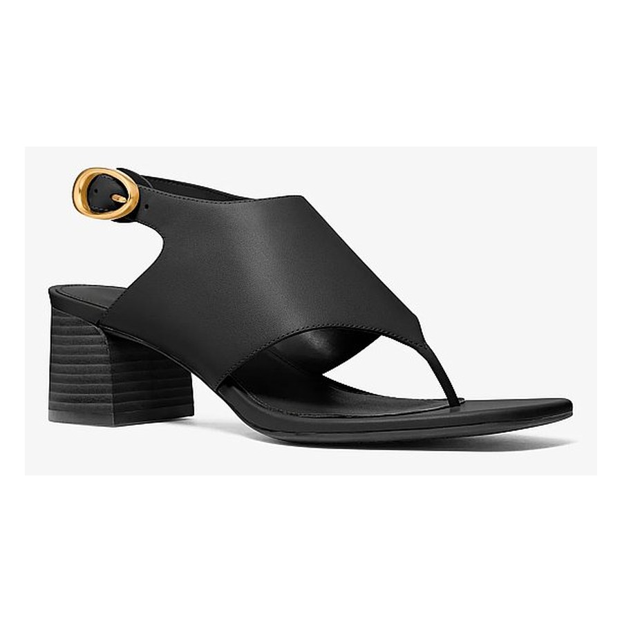 Michael Kors Kya Flex Leather Thong Sandal