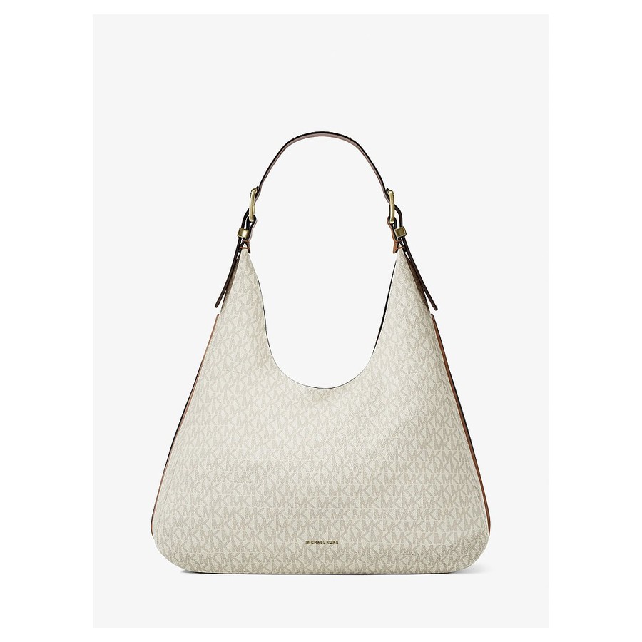 Michael Kors Nolita Large Signature Logo Hobo
